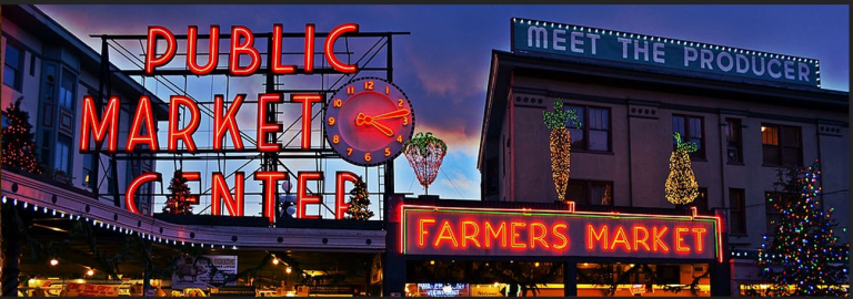 Ghost to Coast: Pikes Place Market in Seattle