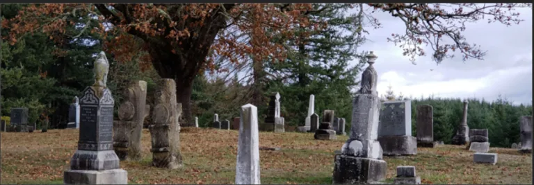 Bagpipe-Playing Spirits of the Eugene Pioneer Cemetery