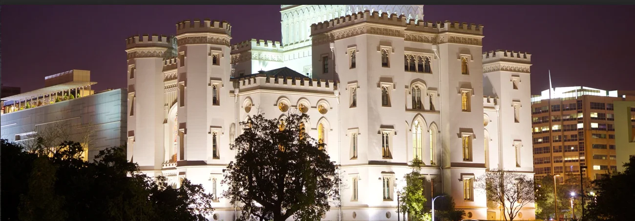 Political Specters in Louisiana’s Old State Capitol