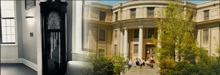 The Grandfather Clock of Coe College in Iowa