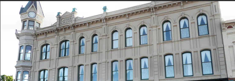 The Lady in Blue at the Geiser Grand Hotel in Oregon