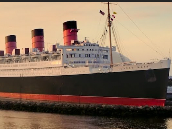 Floating spirits of the RMS Queen Mary in Long Beach