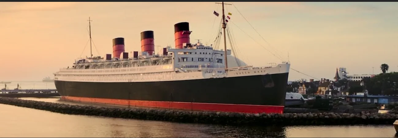 Floating spirits of the RMS Queen Mary in Long Beach