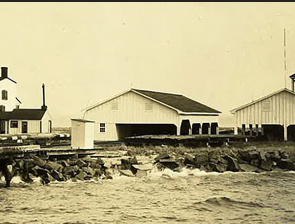 Prisoners of War at Point Lookout Lighthouse in Maryland