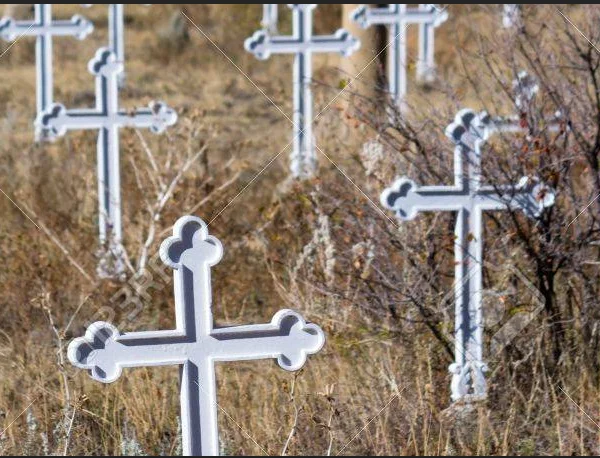 The Iron Crosses of Dawson Cemetery in New Mexico